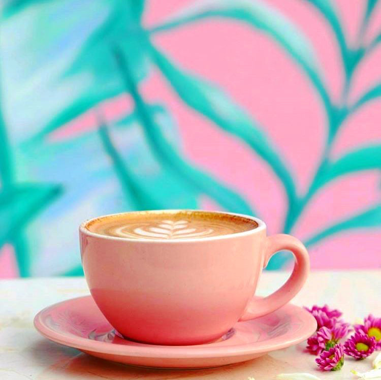 Pink Pineapple Coffee